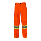 Wasip Orange Coolworks Ventilated Cargo Style Workpants, 4" Refl. Tape - Orange product image 2