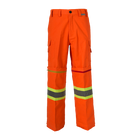 Wasip Orange Coolworks Ventilated Cargo Style Workpants, 4" Refl. Tape - Orange product image 4