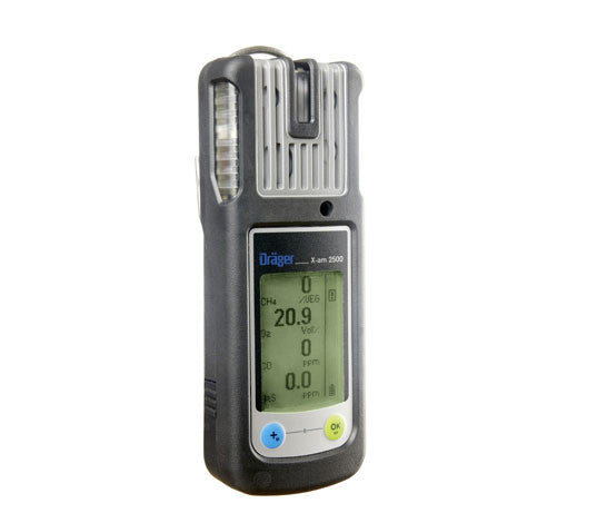Drager X-AM 2500 Portable Standard Four Gas Monitor - 4542262- 1/CS