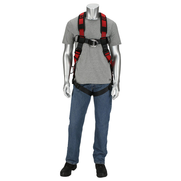 Dynamic Dyna-Pro Aluminum - Professional H-Style Full Body Harness with Aluminum Hardware, Integrated Padding and 5 Points of Adjustment - CSA Group A / P / L