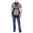 Dynamic Dyna-Pro Aluminum - Professional H-Style Full Body Harness with Aluminum Hardware, Integrated Padding and 5 Points of Adjustment - FPX1004SDG