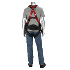 Dynamic Tower Climbing H-Style Full Body Harness with Aluminum Hardware, Integrated Padding, Lumbar Support and 6 Points of Adjustment - CSA Group A / P / L