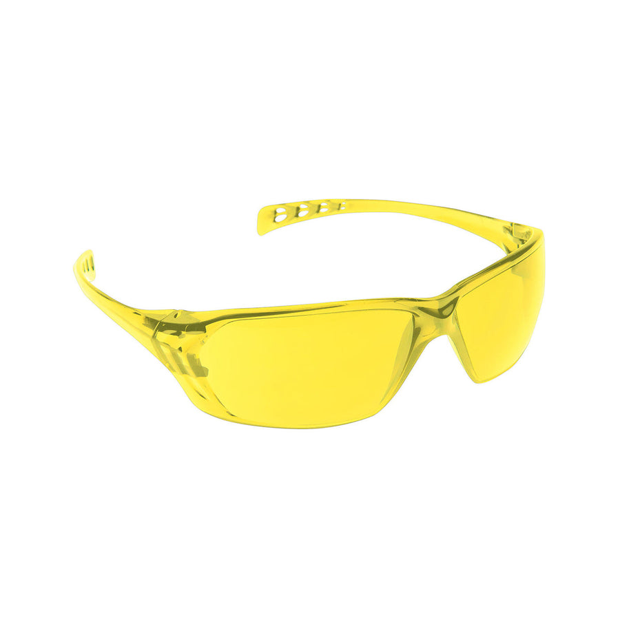 PIP Dynamic Solus - Rimless Safety Glasses with Smoke Temple, Amber Lens and 3A Coating