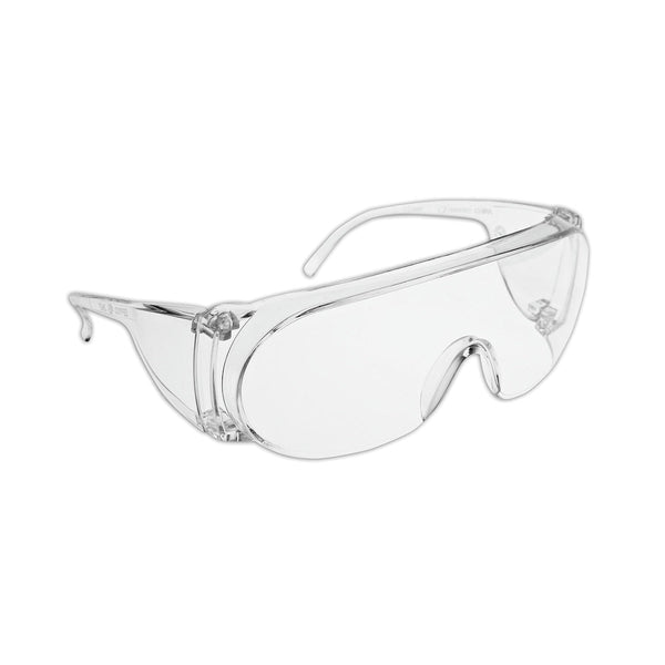 PIP Dynamic Visitor - OTG Rimless Safety Glasses with Clear Temple, Clear Lens and 3A Coating