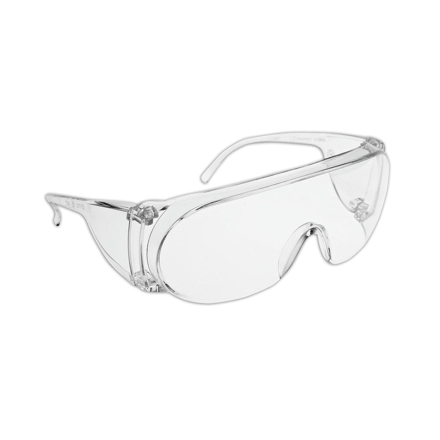 PIP Dynamic Visitor - OTG Rimless Safety Glasses with Clear Temple, Clear Lens and 3A Coating