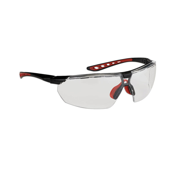 PIP Dynamic Falcon - Semi-Rimless Safety Glasses with Black Frame, Indoor Outdoor Lens and Dyna-Shield Coating