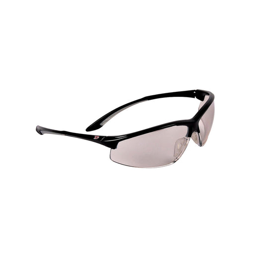 PIP Dynamic Hummingbird - Semi-Rimless Safety Glasses with Black Temple, Indoor Outdoor Lens and Dyna-Shield Coating