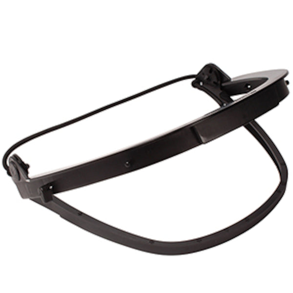 Dynamic - Cap-mounted face-shield bracket with elastic band