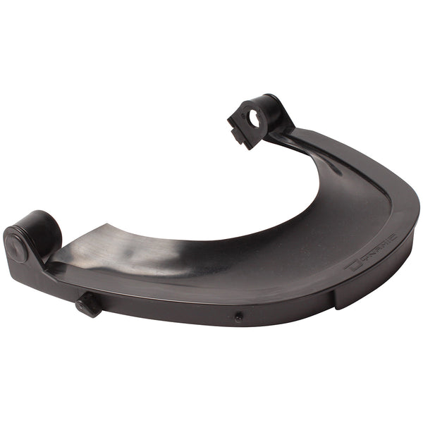 Dynamic - Cap-mounted face-shield bracket with rubber gasket