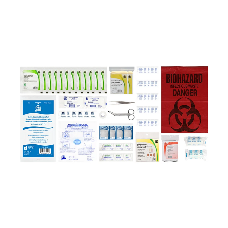 Type 2, Small Basic First Aid Kits (Z1220-17) - Wasip