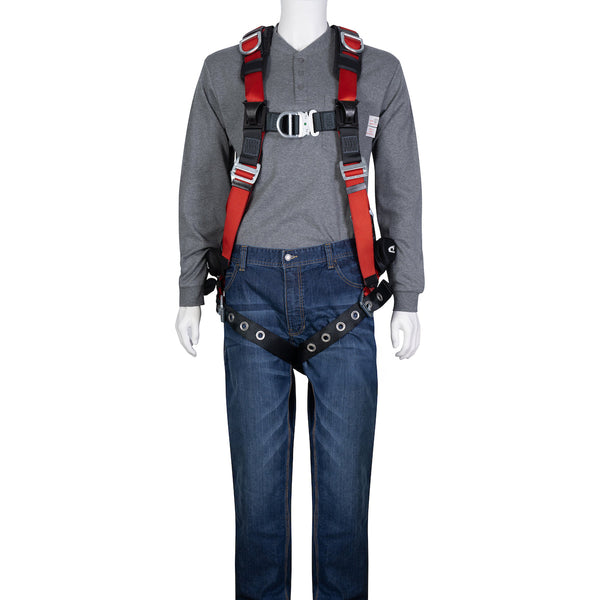 Dynamic Dyna-Pro - Professional H-Style Full Body Harness with Integrated Padding and 5 Points of Adjustment - CSA Group A / E / L