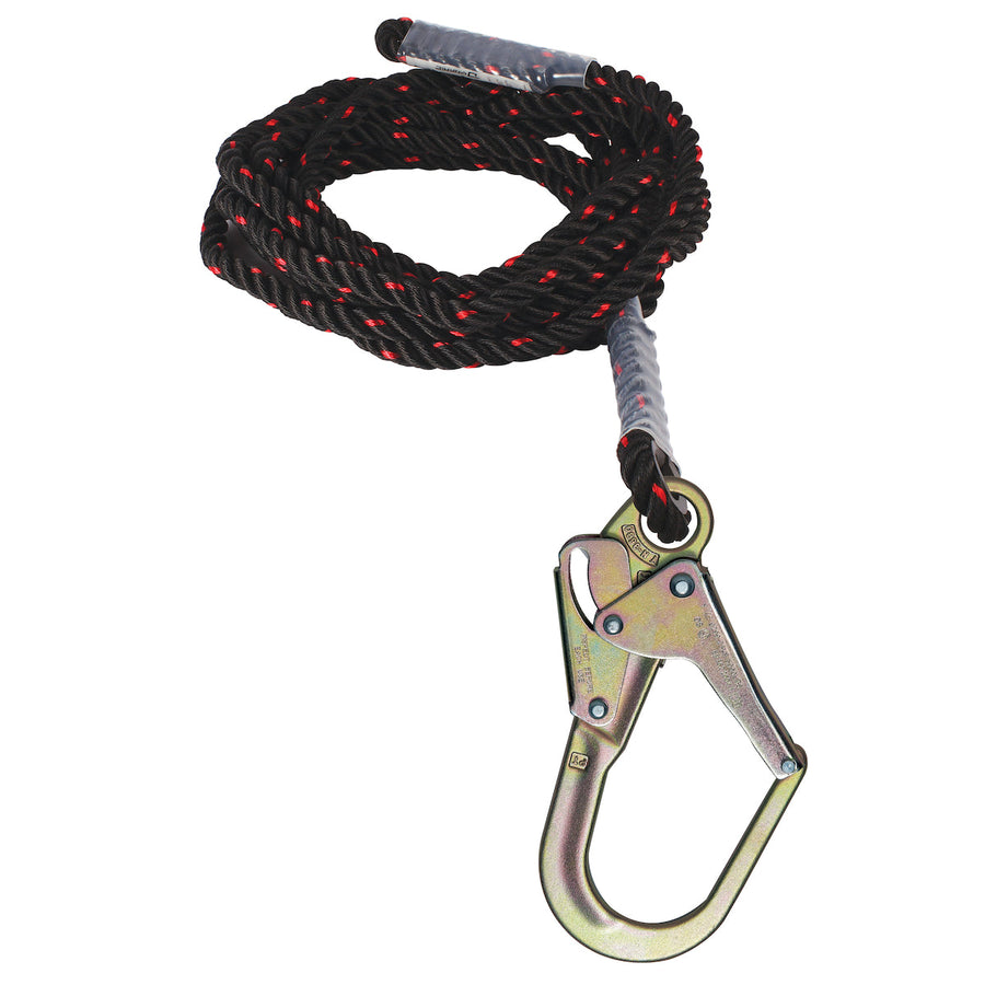 Dynamic - Vertical Rope Lifeline with Scaffold Hook - FP16EPSC