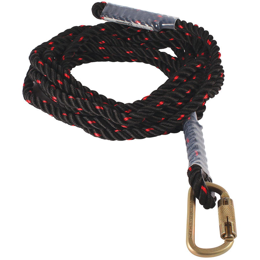 Dynamic - Vertical Rope Lifeline with Carabiner - FP16EPS