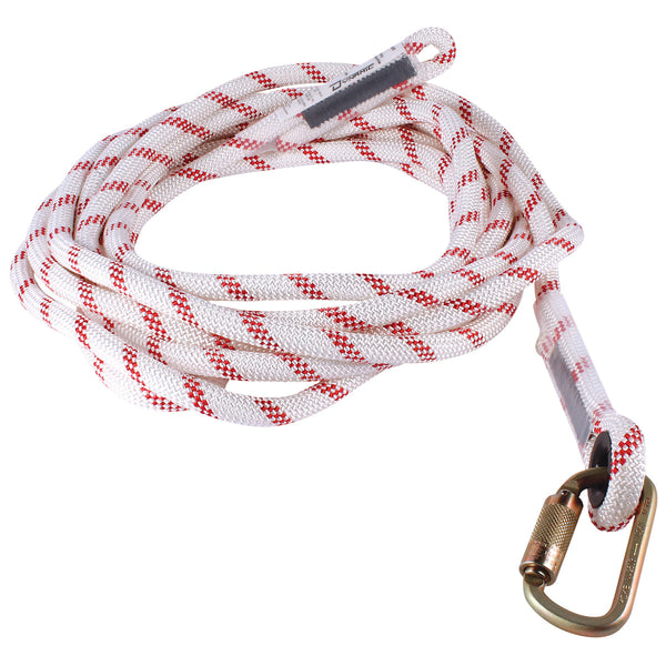 Dynamic - Vertical Rope Lifeline with Carabiner - FP16KRN