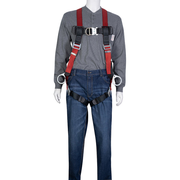 Dynamic Dyna-I - Traditional H-Style Full Body Harness with 5 Points of Adjustment - CSA Group A / P / L - FP2004BD