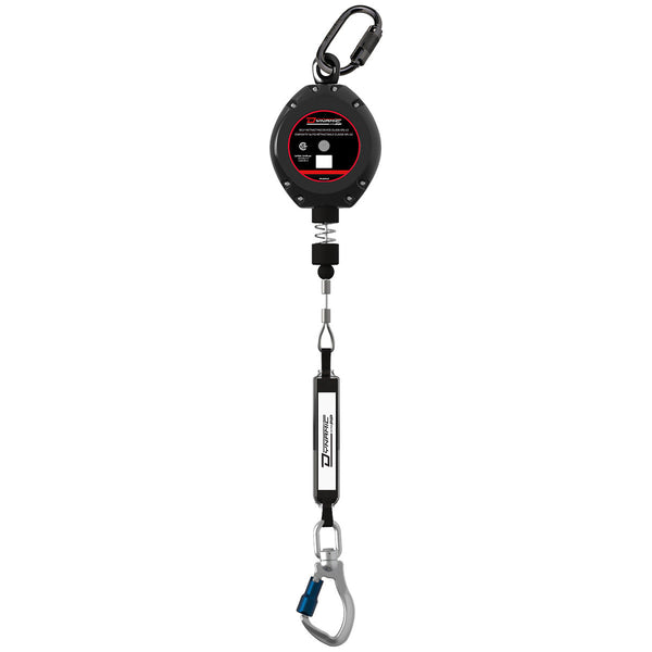 Dynamic - Dynamic SRL-LE (Leading Edge) Auto-Locking Fall Arrest Device, Galvanized 20 FT (6.1m) Cable, Certified CSA Z259.2.2-17