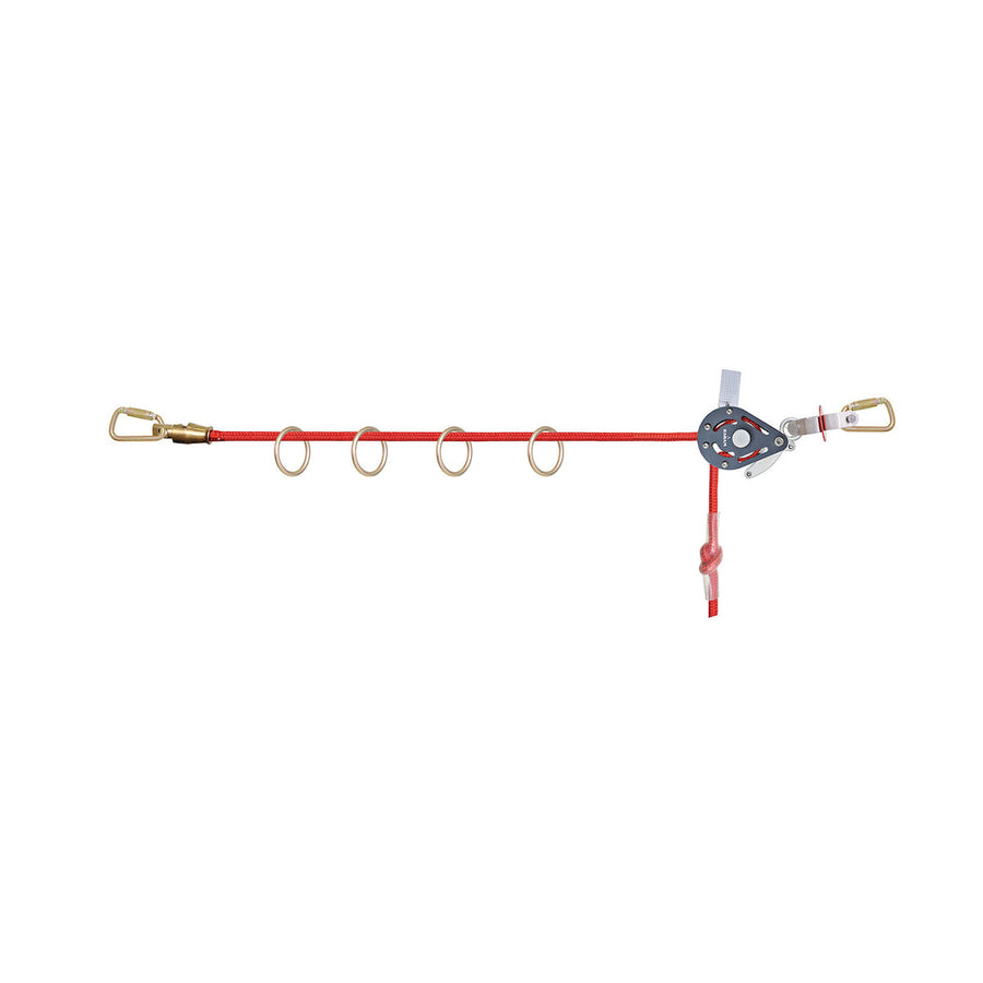Dynamic - Adjustable Horizontal Lifeline