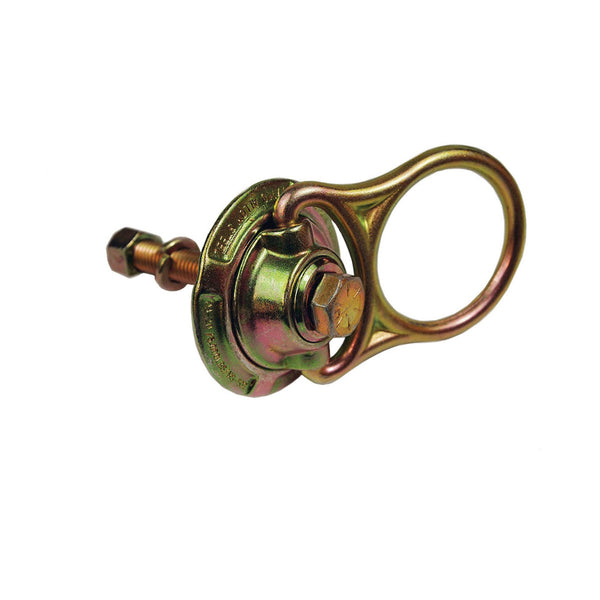 Dynamic - 5K Zinc Plated Swivel D-ring with Steel Hardware - 1/2" Diameter