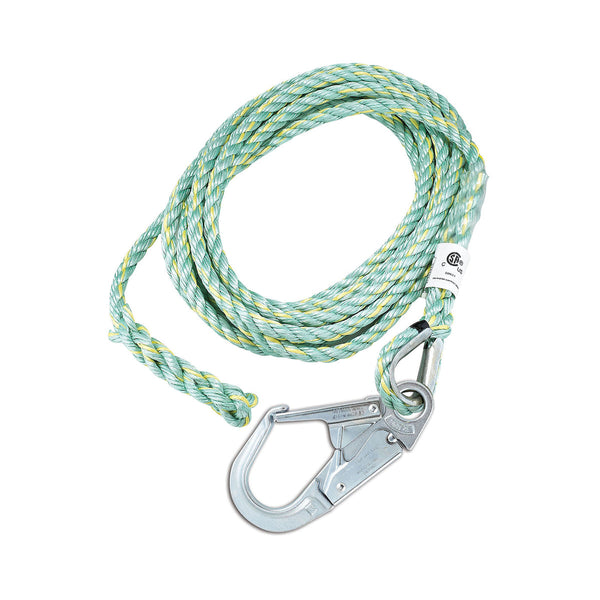 Dynamic - Vertical Rope Lifeline with Rebar Hook - FP58EPSB