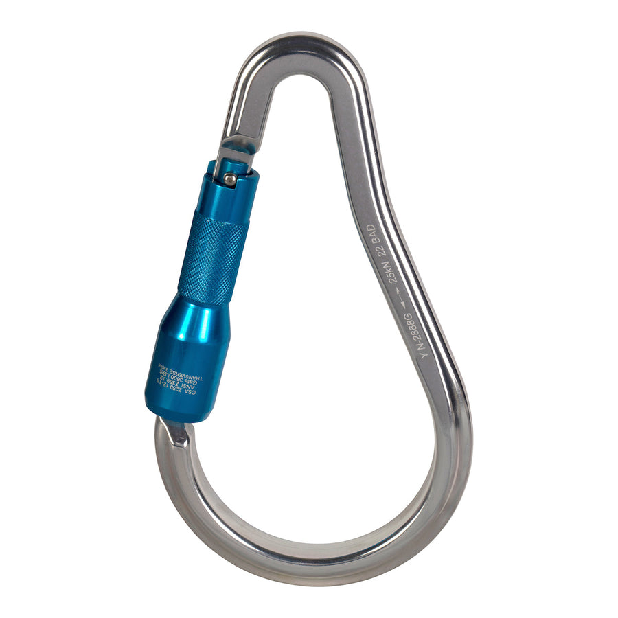 Dynamic - Aluminum Auto-twist Lock Carabiner - 2.25" Opening
