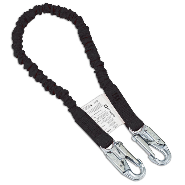 Dynamic - Energy Absorber Lanyards with ¾" gate opening snaps