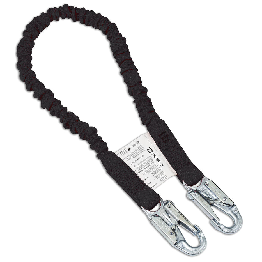 Dynamic - Energy Absorber Lanyards with ¾" gate opening snaps