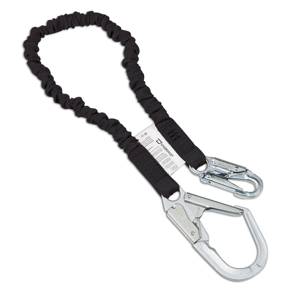 Dynamic - Energy Absorber Lanyards with 2 ½" gate opening snaps