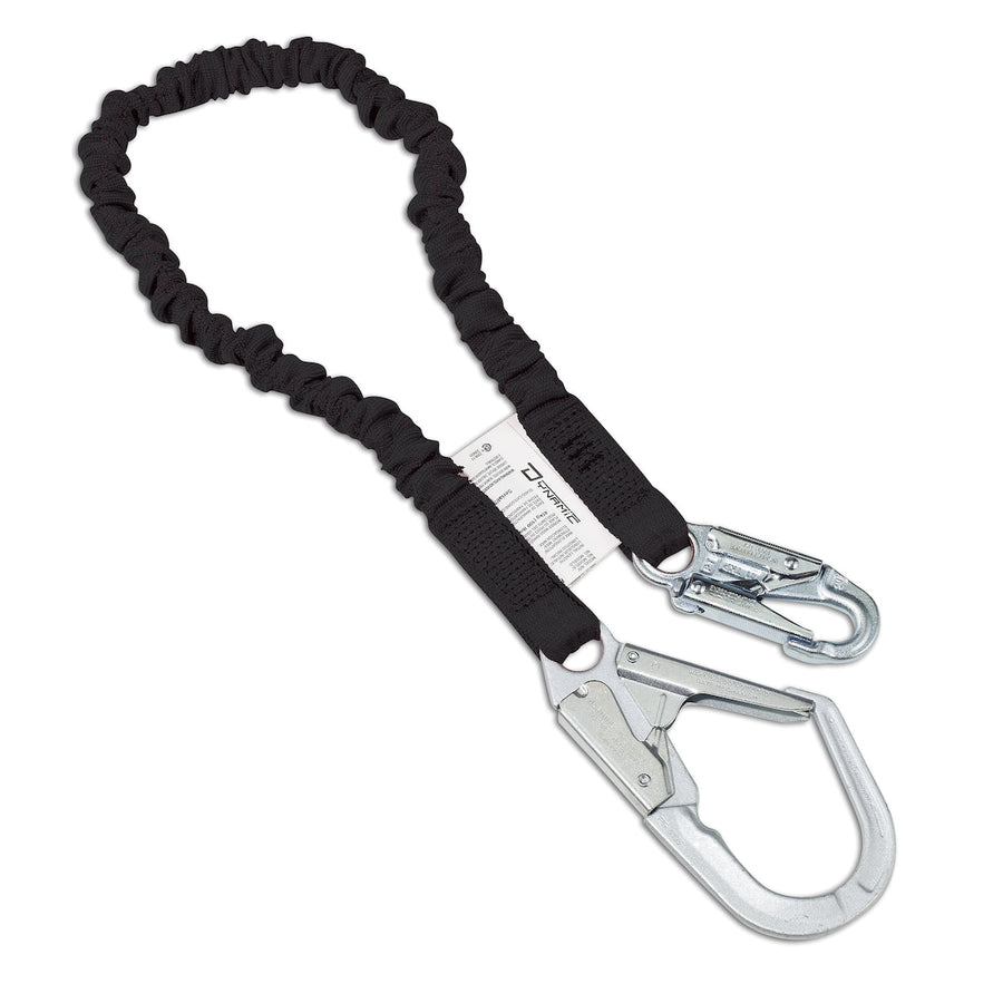 Dynamic - Energy Absorber Lanyards with 2 ½" gate opening snaps