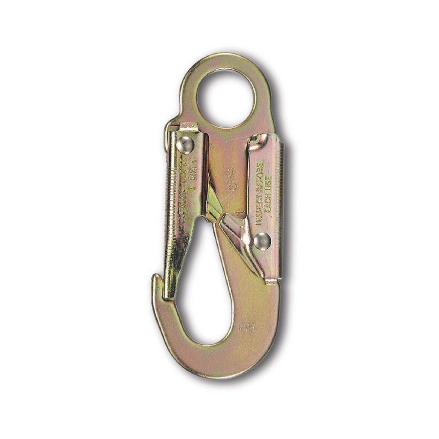 Dynamic - Stamped Steel Double-Locking Snap Hook- 3/4" Opening