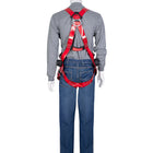 Dynamic Dyna-I - Traditional H-Style Full Body TPU Coated Harness with 5 Points of Adjustment - CSA Group A - FPC2001BDG