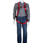Dynamic Dyna-I - Traditional H-Style Full Body TPU Coated Harness with 5 Points of Adjustment - CSA Group A - FPC2001BDG