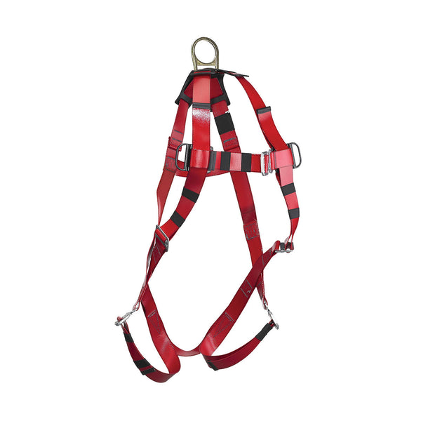 Dynamic Dyna-I - Traditional H-Style Full Body TPU Coated Harness with 5 Points of Adjustment - CSA Group A - FPC2001BD
