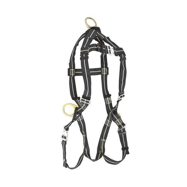 Dynamic Dyna-1FR - Welder's H-Style Full Body Kevlar Harness with 5 Points of Adjustment - CSA Group A / P