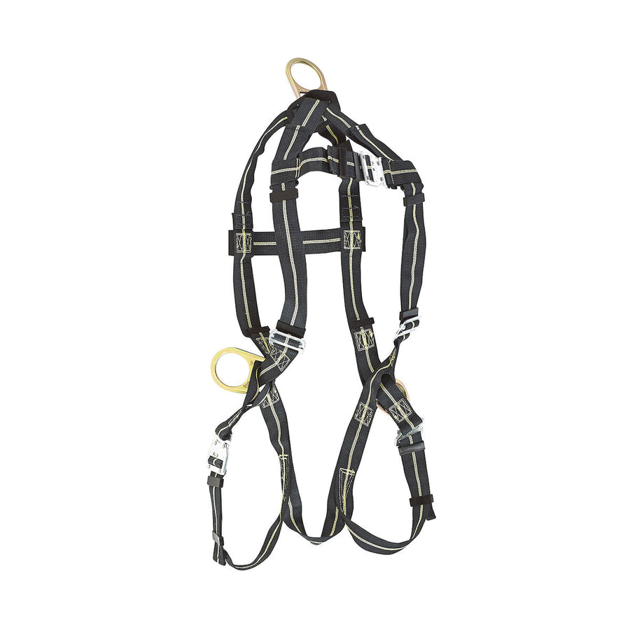 Dynamic Dyna-1FR - Welder's H-Style Full Body Kevlar Harness with 5 Points of Adjustment - CSA Group A / P