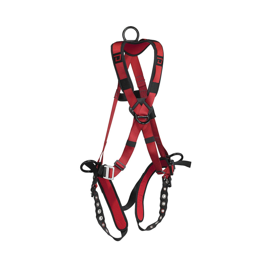 Dynamic Professional X-Style Full Body Harness with Aluminum Hardware, Integrated Padding and 4 Points of Adjustment - CSA Group A / P / L