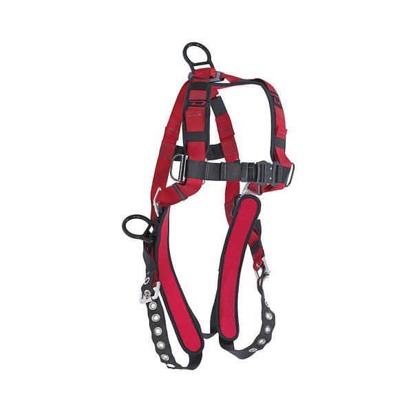Dynamic Dyna-Pro Aluminum - Professional H-Style Full Body Harness with Aluminum Hardware, Integrated Padding and 5 Points of Adjustment - CSA Group A / P - FPX1003DG