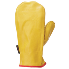 G34312 - Unlined Leather Chopper Mitt - Brown - product image