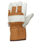 GI8606 - Premium Cowgrain Palm Lined Fitter Glove - Brown - product image