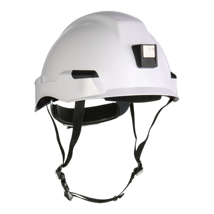 Dynamic Rocky - Industrial Climbing Helmet with Polycarbonate / ABS Shell, Hi-Density Foam Impact Liner, Nylon Suspension, Wheel Ratchet Adjustment and - HP142RMLB