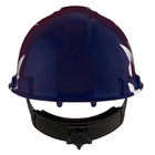 Dynamic Whistler - Cap Style Hard Hat with Wrap, Reflective Stripes, HDPE Shell, 4-Point Nylon Suspension and "Sure-Lock" Ratchet Adjustment - HP241R-MPLM-01