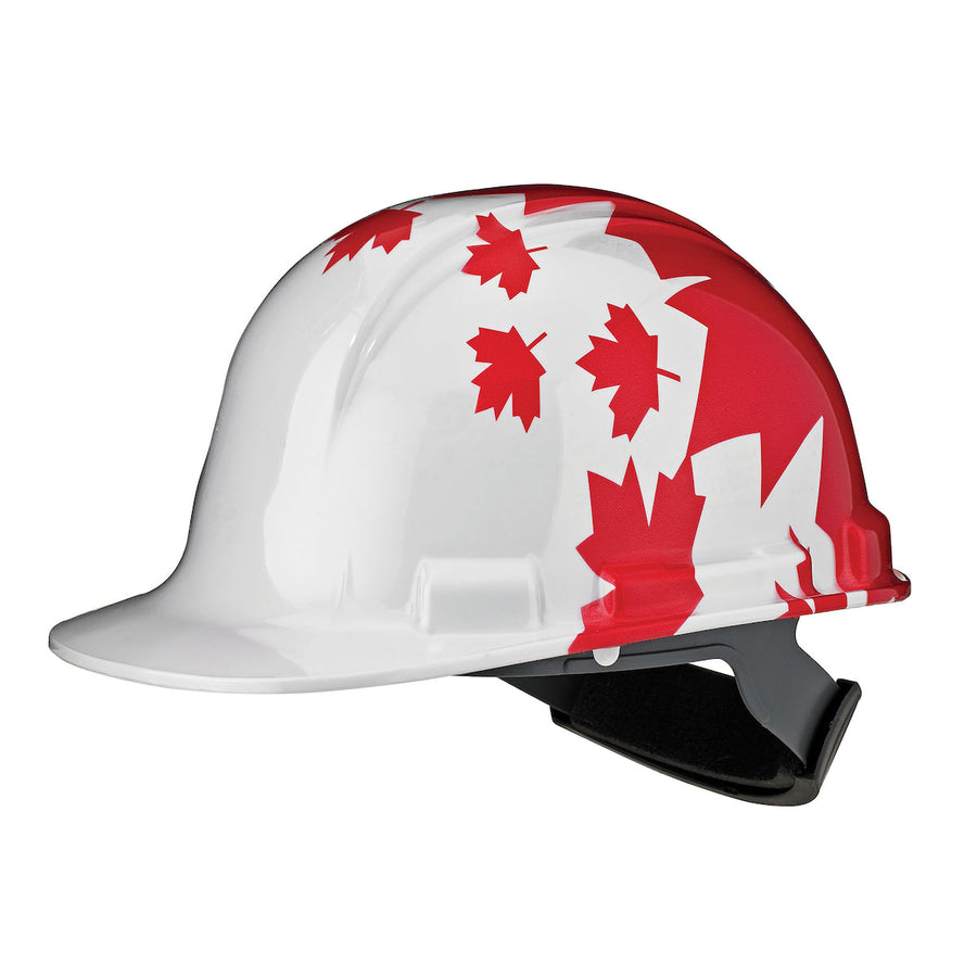 Dynamic Whistler - Cap Style Hard Hat with Wrap, HDPE Shell, 4-Point Nylon Suspension and "Sure-Lock" Ratchet Adjustment - HP241R-MPL-01