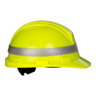 Dynamic Mont-Blanc - Cap Style Hard Hat with HDPE Shell, 4-Point Nylon Suspension, Reflective Stripes and "Sure-Lock" Swing Ratchet Adjustment - HP542R-RS01-44