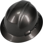 Full Brim Hard Hat, Carbon Fibre Look Wrap, HDPE Shell, 4-Point Nylon Suspension and "Sure-Lock" Ratchet Adjustment - Type 1 Class E Kilimanjaro