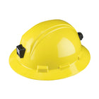 Dynamic Kilimanjaro - Full Brim Hard Hat with Miner's Lamp Bracket, HDPE Shell, 4-Point Nylon Suspension and "Sure-Lock" Ratchet Adjustment - HP641RMLB