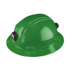 Dynamic Kilimanjaro - Full Brim Hard Hat with Miner's Lamp Bracket, HDPE Shell, 4-Point Nylon Suspension and "Sure-Lock" Ratchet Adjustment - HP641RMLB