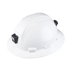 Dynamic Kilimanjaro - Full Brim Hard Hat with Miner's Lamp Bracket, HDPE Shell, 4-Point Nylon Suspension and "Sure-Lock" Ratchet Adjustment - HP642RMLB