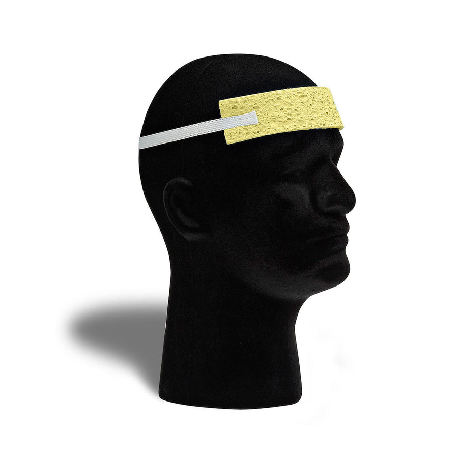 Dynamic - Foam Sweat Bands with Elastic Head Strap - HP65000