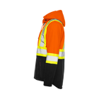 Wasip Soft Shell Jacket w/ Detachable Hood, 4" Refl. Tape - Orange side view