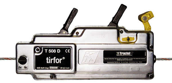 Tractel T508D Tirfor wire rope hoist – 1t (2,000 lb.)