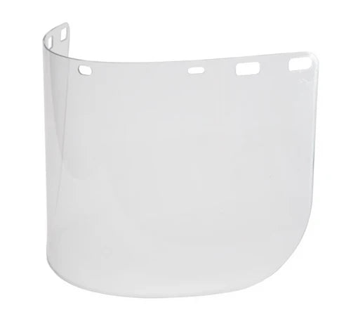 Wasip Formed Face Shield - Clear Polycarbonate 243960, 8 x 15.5 x 0.06 in